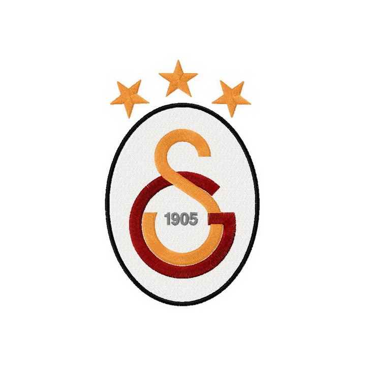 Galatasaray S.K. logo embroidery design - Embroidery Design