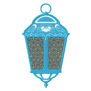 Lantern embroidery design - Embroidery Design