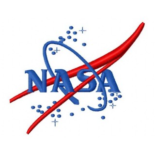 NASA logo 2 embroidery design - Embroidery Design