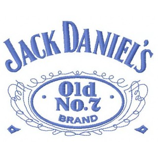 Jack Daniel's logo 4 embroidery design - Embroidery Design