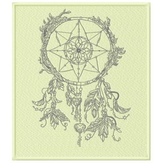 Dreamcatcher 6 embroidery design - Embroidery Design