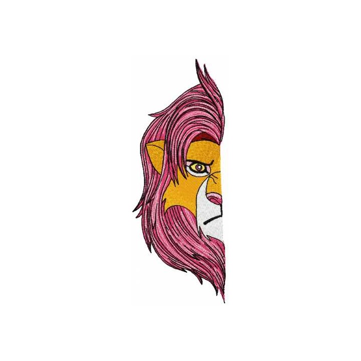 Lion 9 embroidery design - Embroidery Design