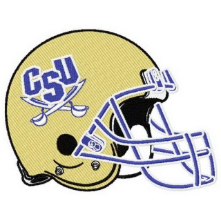 Charleston Southern Buccaneers helmet embroidery design - Embroidery Design