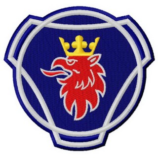 Scania logo embroidery design - Embroidery Design