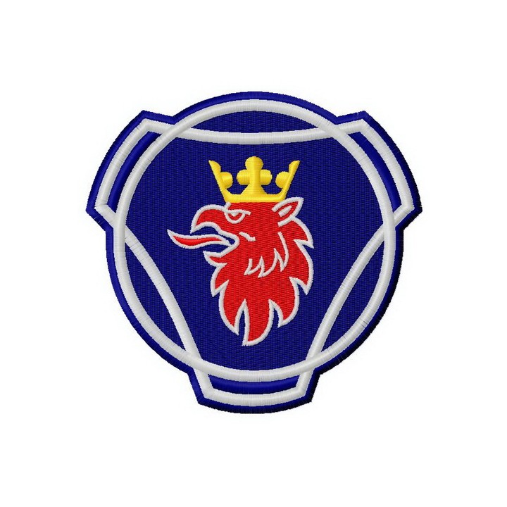 Scania logo embroidery design - Embroidery Design