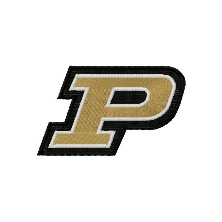 Purdue Boilermakers logo 2 embroidery design - Embroidery Design