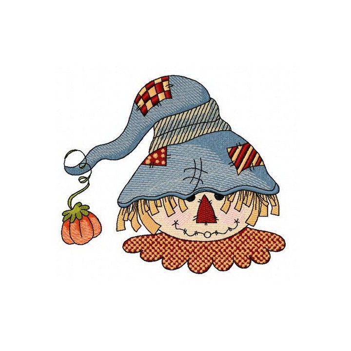 Happy fall 2 embroidery design - Embroidery Design