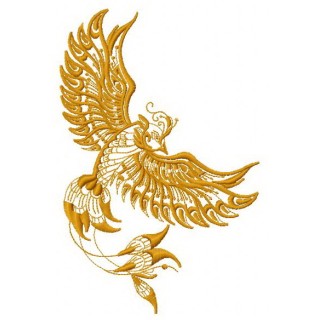 Firebird 4 embroidery design - Embroidery Design