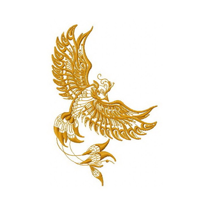 Firebird 4 embroidery design - Embroidery Design