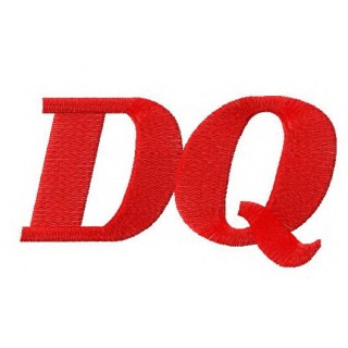 Dairy Queen logo 2 embroidery design - Embroidery Design