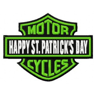 Happy St. Patrics Day 2 embroidery design - Embroidery Design