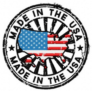 Made in the USA 2 embroidery design - Embroidery Design