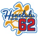Preview of Honolulu surfing 62 embroidery design from the Legends of South Pacific collection.