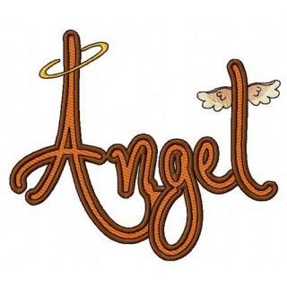 Angel 3 embroidery design - Embroidery Design