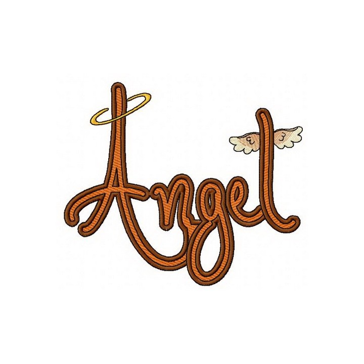 Angel 3 embroidery design - Embroidery Design