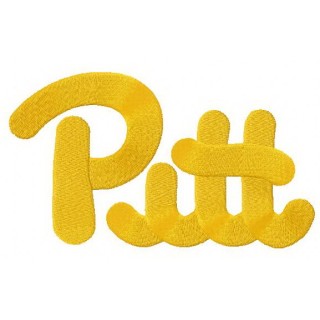 Pittsburgh Panthers logo 2 embroidery design - Embroidery Design
