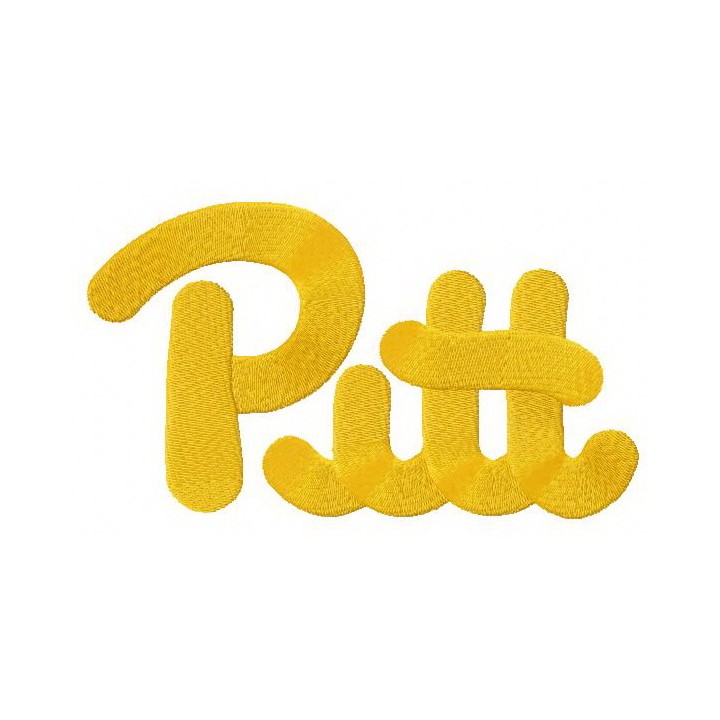 Pittsburgh Panthers logo 2 embroidery design - Embroidery Design