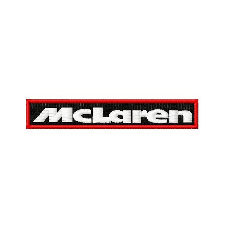 McLaren F1 logo 2 embroidery design - Embroidery Design