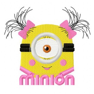 Cute Minion 2 embroidery design - Embroidery Design