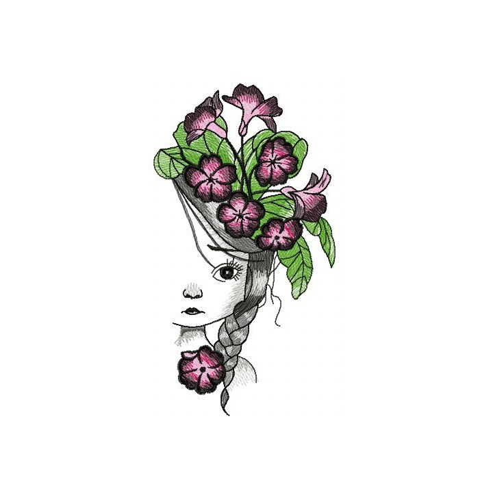 Countryside life embroidery design - Embroidery Design