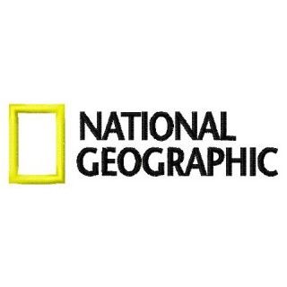 National Geographic logo embroidery design - Embroidery Design
