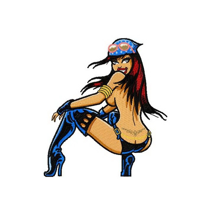 Motorcycle Maven embroidery design - Embroidery Design