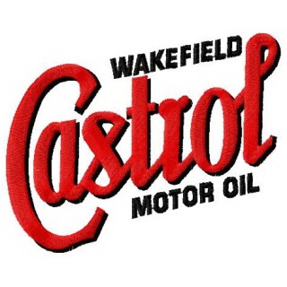 Castrol logo 2 embroidery design - Embroidery Design