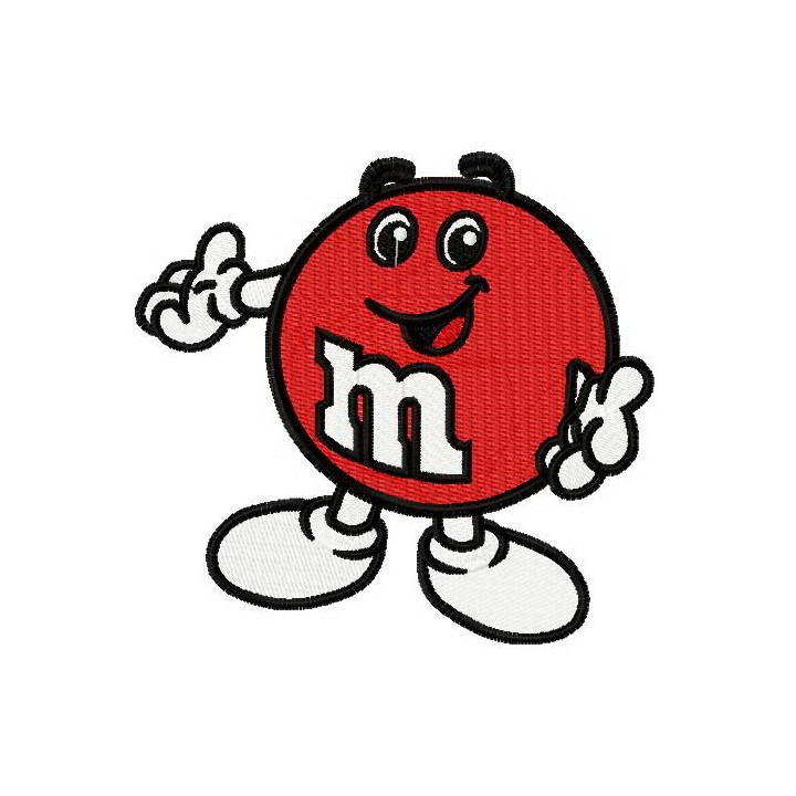 Red embroidery design - Embroidery Design