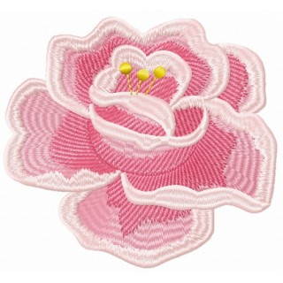 Unusual rose embroidery design - Embroidery Design