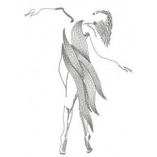 Dancing queen embroidery design - Embroidery Design