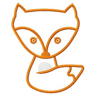 Fox embroidery design - Embroidery Design