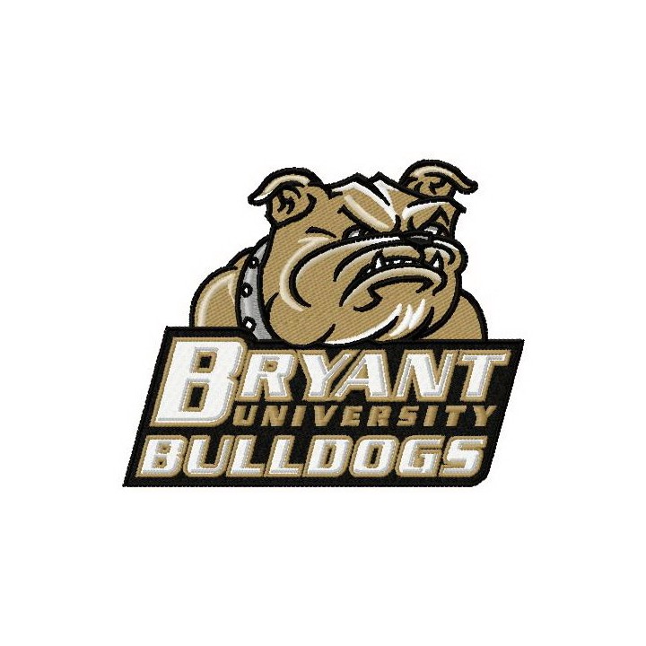 Bryant Bulldogs logo embroidery design - Embroidery Design