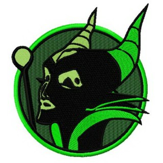 Maleficent 4 embroidery design - Embroidery Design