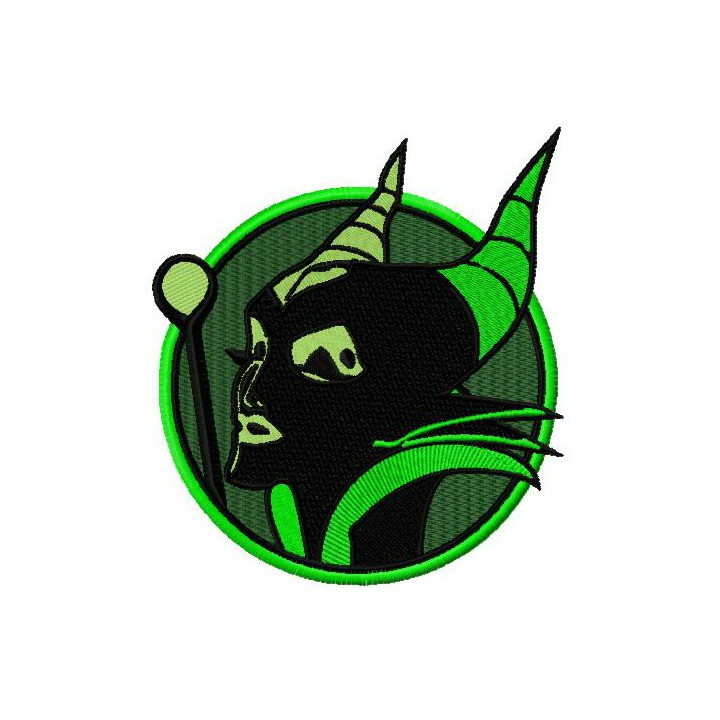 Maleficent 4 embroidery design - Embroidery Design