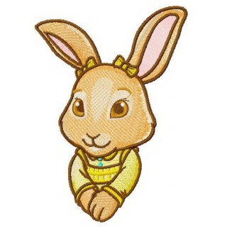 Little cute bunny 2 embroidery design - Embroidery Design