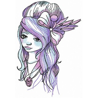 Depression embroidery design - Embroidery Design