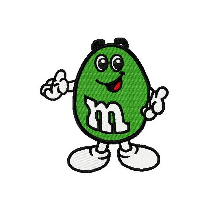 Green embroidery design - Embroidery Design