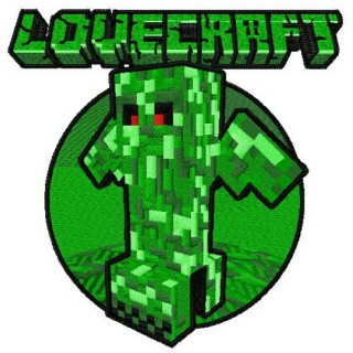 Lovecraft embroidery design - Embroidery Design