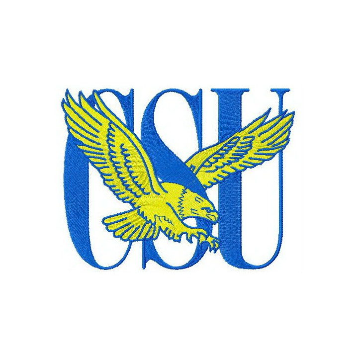 Coppin State Eagles logo embroidery design - Embroidery Design