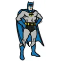Brave Batman embroidery design featuring a bold superhero motif suitable for t-shirts and hoodies.