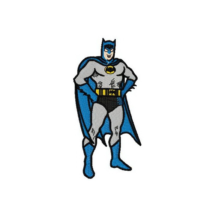 Brave Batman embroidery design - Embroidery Design