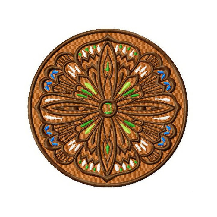 Ancient amulet embroidery design - Embroidery Design