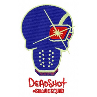 Suicide Squad Deadshot embroidery design - Embroidery Design