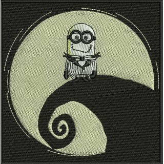 Minion's nightmare embroidery design - Embroidery Design