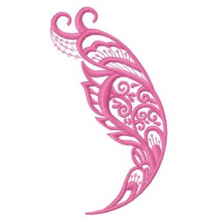 Feather 18 embroidery design - Embroidery Design