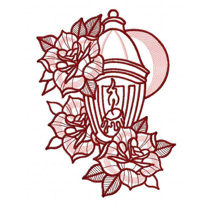 A light to guide me 3 embroidery design - Embroidery Design