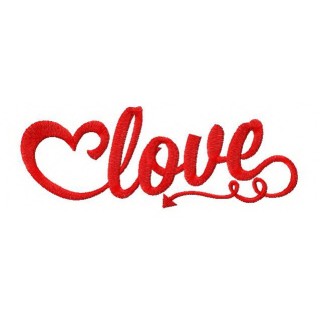 Devil love embroidery design - Embroidery Design