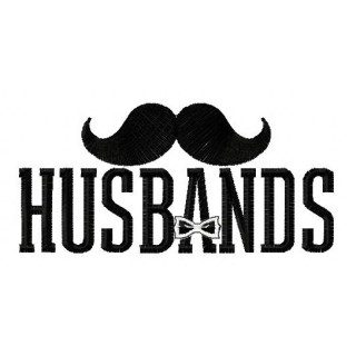 Husbands embroidery design - Embroidery Design