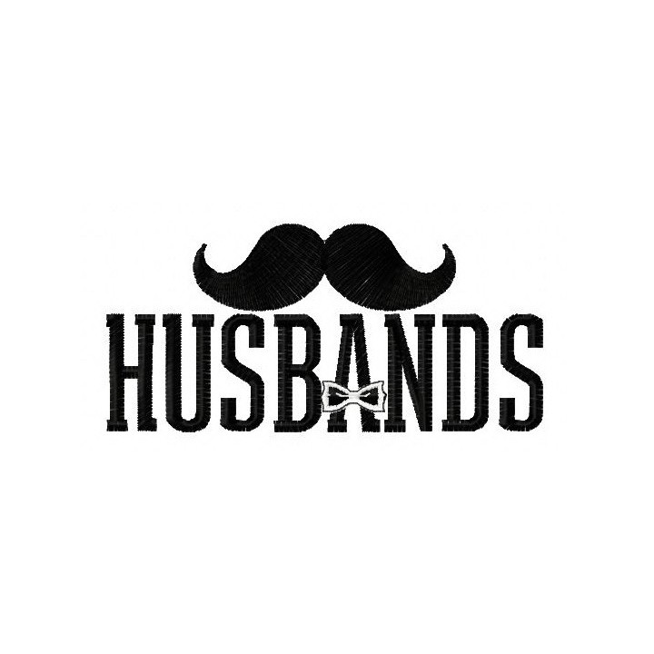 Husbands embroidery design - Embroidery Design