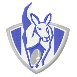 Kangaroos logo 2 embroidery design - Embroidery Design